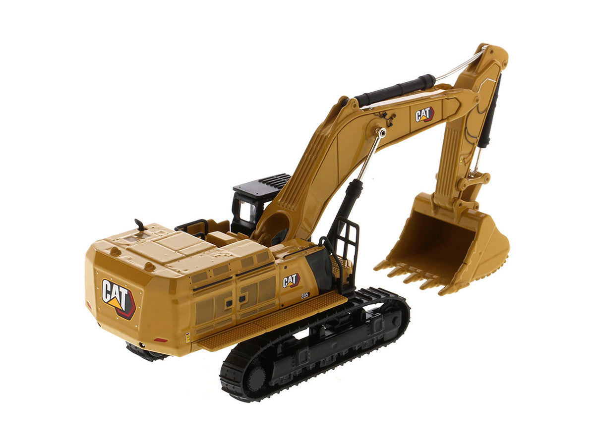 CAT Caterpillar 395 Next-Generation Hydraulic Excavator (Mass Excavation Version) Yellow "High Line Series" 1/87 (HO) Scale Diecast Model by Diecast Masters LuxuryLifeWay Online Store