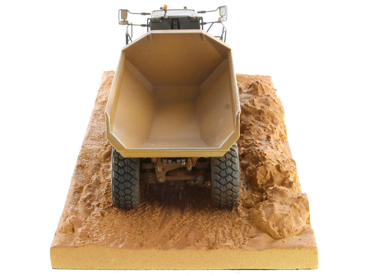 CAT Caterpillar 745 Articulated Truck with Operator (Dirty Version) "Weathered" Series 1/50 Diecast Model by Diecast Masters LuxuryLifeWay Online Store