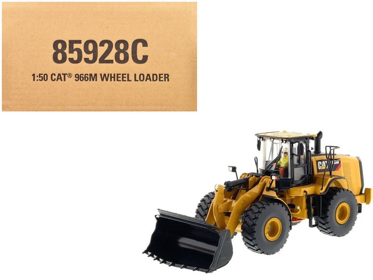 CAT Caterpillar 966M Wheel Loader with Operator "Core Classics Series" 1/50 Diecast Model by Diecast Masters LuxuryLifeWay Online Store