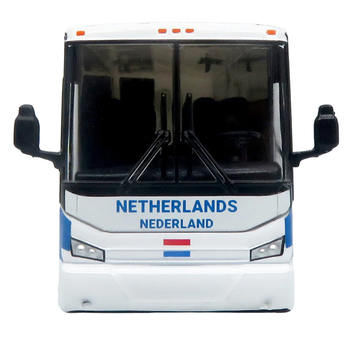 Van Hool CX-45 Coach Bus "Netherlands National Football Team" White with Graphics "International Federation of the Global Game" Series Limited Edition to 504 pieces Worldwide 1/87 (HO) Diecast Model by Iconic Replicas LuxuryLifeWay Online Store