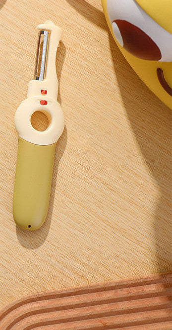 Five-in-one Multifunctional Double-headed Fruit Knife Camping CJD2