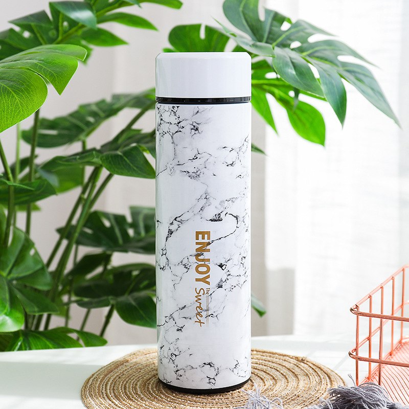 Marble Insulated Water Bottle and Cup LadyShow.Store