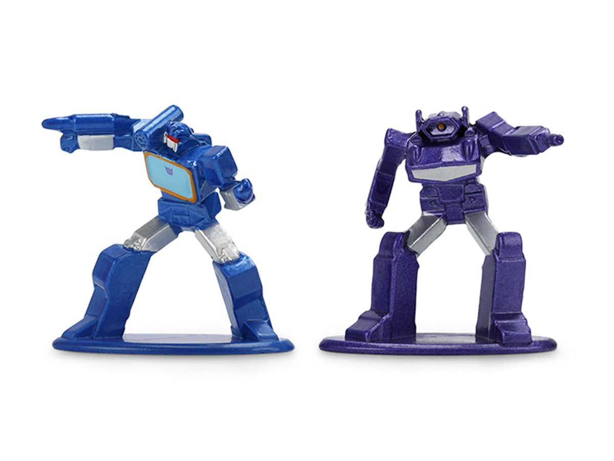 Set of 12 Diecast Figures "Transformers" Franchise "Nano Metalfigs" Series Diecast Models by Jada LuxuryLifeWay Online Store