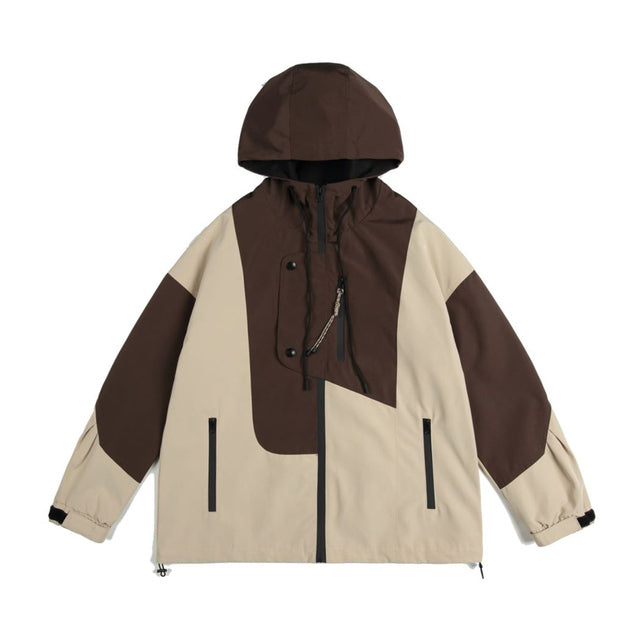 Harajuku Women's Overcoats - Chic Contrast Jackets Pi-Mart