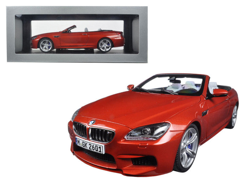 BMW M6 F12M Convertible Sakhir Orange 1/18 Diecast Model Car by Paragon LuxuryLifeWay Online Store