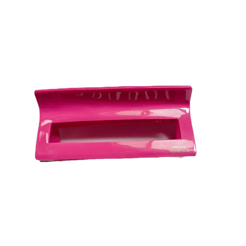 Korean Barbie pink acetic acid acrylic hairpin set with diamond sweet cute grab pin pin hair clip ponytail clip hair accessories LuxuryLifeWay Online Store