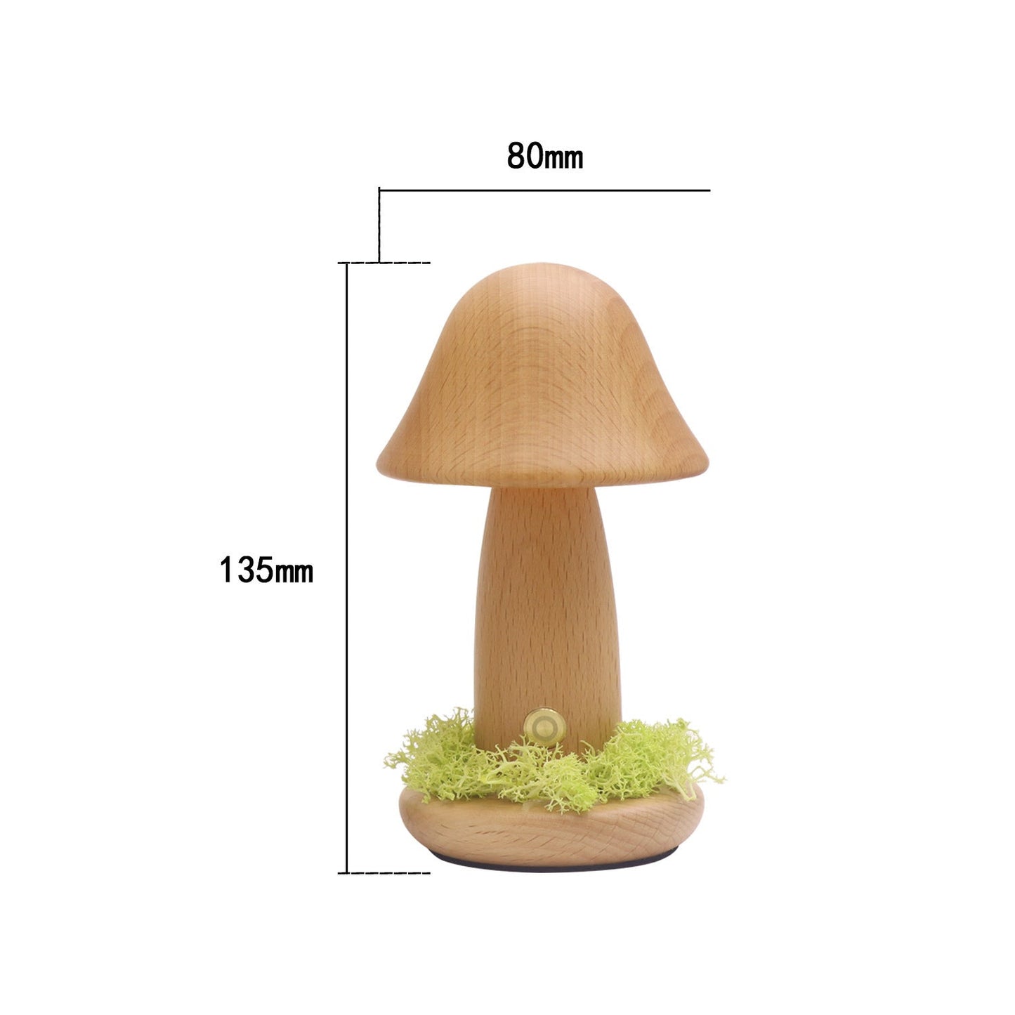 Twisted Mushroom LED Night Light PearlNestDecor.com