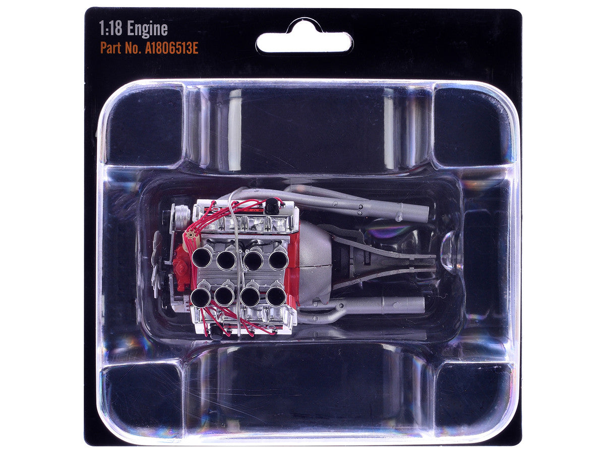 426 Injected HEMI Engine Replica from "1965 Dodge Coronet AWB" 1/18 Model by ACME LuxuryLifeWay Online Store