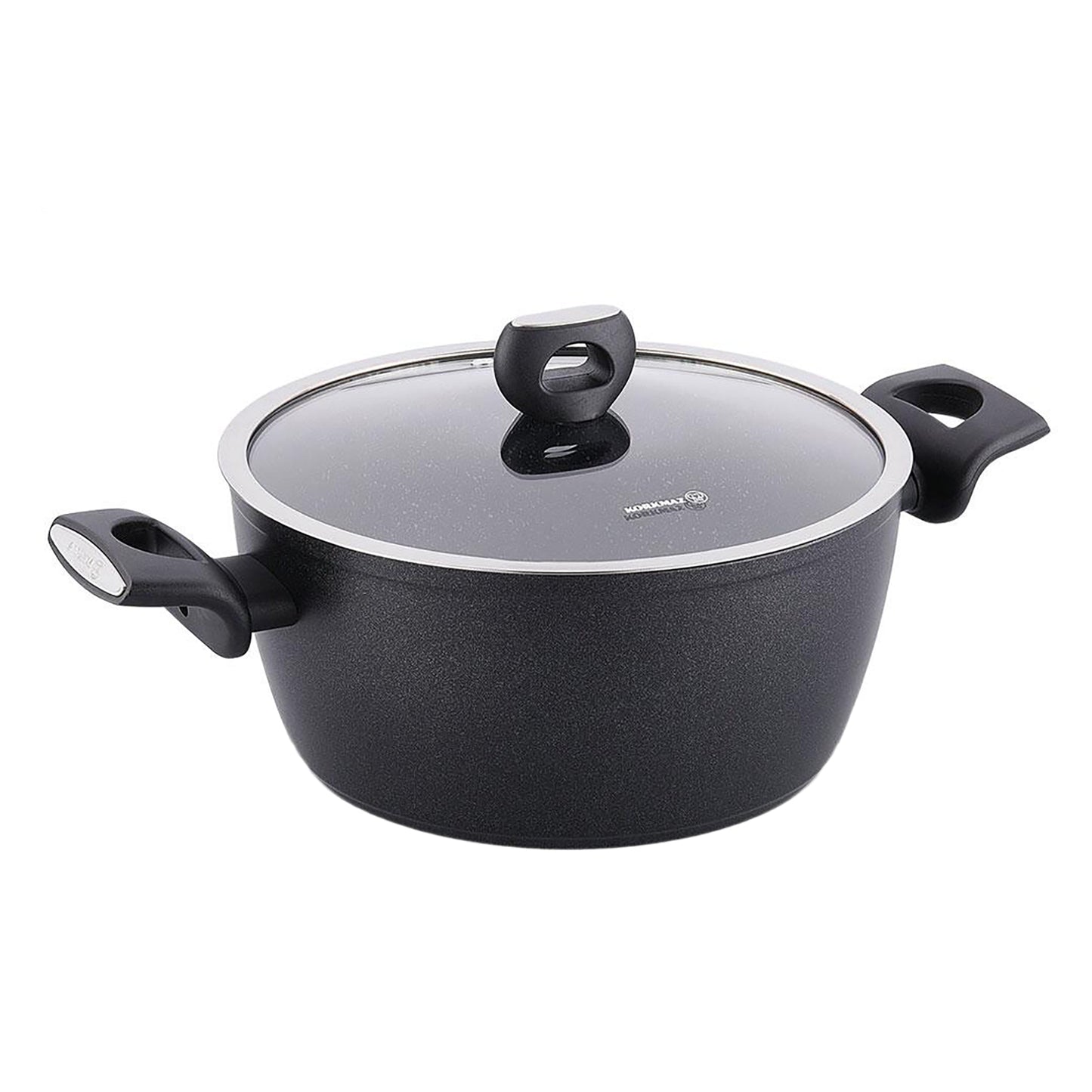 Korkmaz Nora 2 Piece 4.6 Liter Alumium Nonstick Casserole Dish with Lid LuxuryLifeWay Online Store