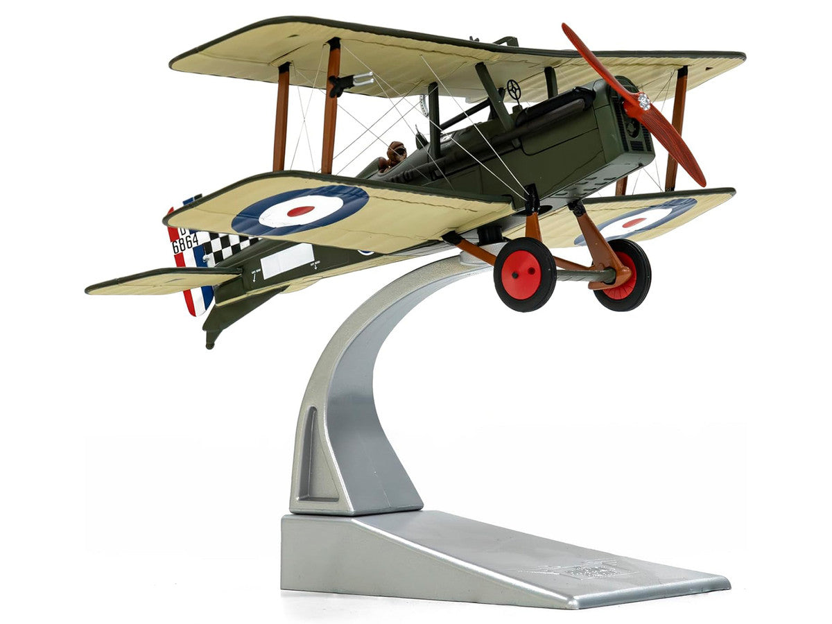 Royal Aircraft Factory SE5a Biplane Aircraft "D6864 Major Keith Logan Caldwell No. 74 Squadron Clairmarais South Aerodrome" (1918) Royal Air Force "The Aviation Archive" Series 1/48 Diecast Model by Corgi LuxuryLifeWay Online Store