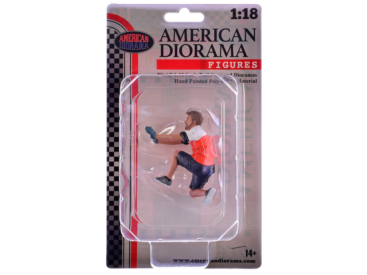 "Race Crew" Figure #1 for 1/18 scale models by American Diorama LuxuryLifeWay Online Store