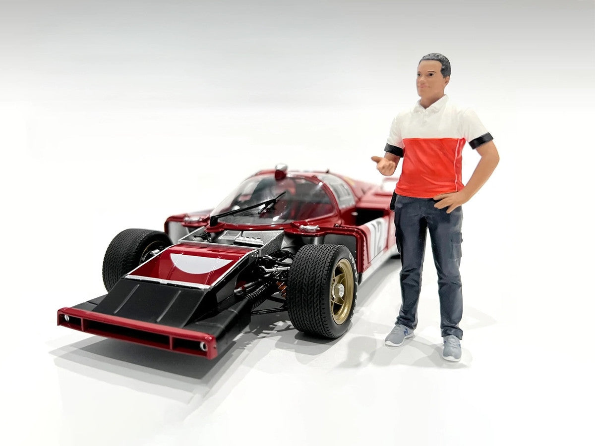"Race Crew" Figure #4 for 1/24 Scale Models by American Diorama LuxuryLifeWay Online Store