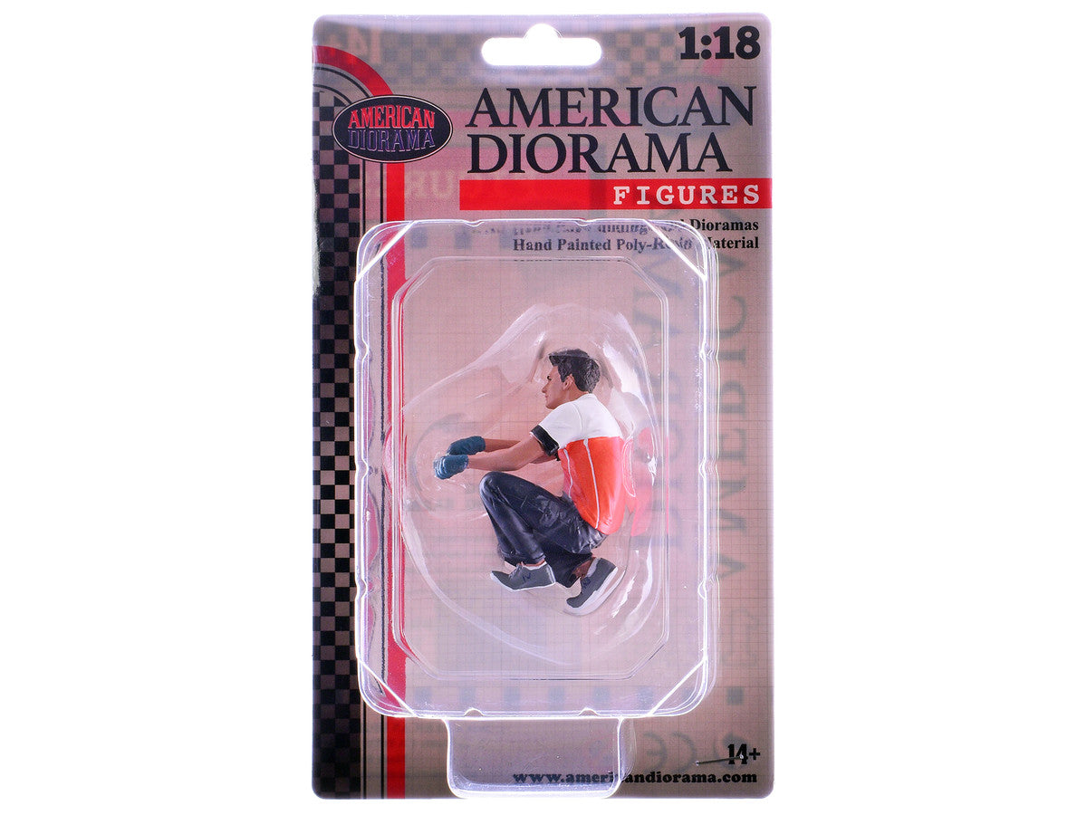 "Race Crew" Figure #5 for 1/18 scale models by American Diorama LuxuryLifeWay Online Store