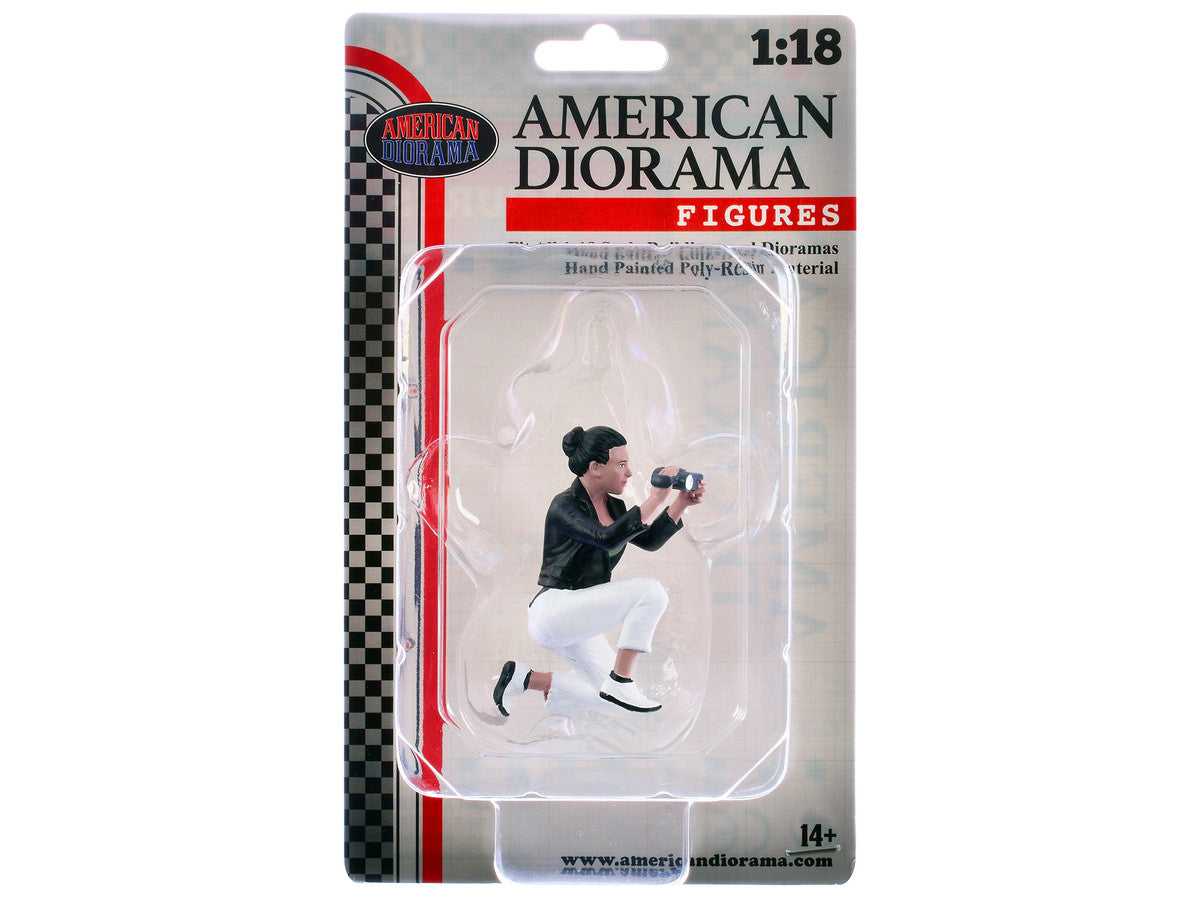 "Photographers" Figure #5 for 1/18 Scale Models by American Diorama LuxuryLifeWay Online Store
