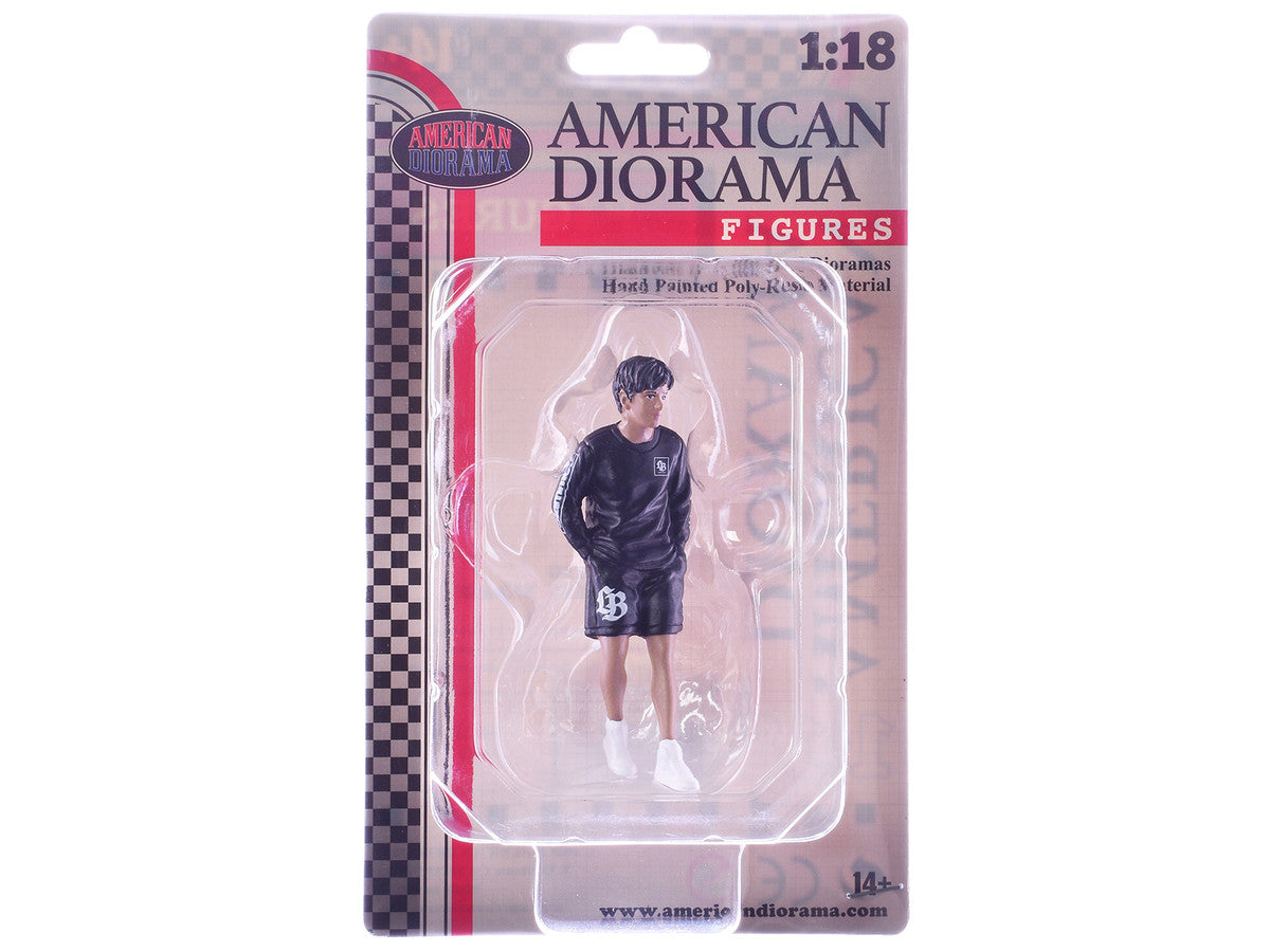 "LB Nation" Figure #5 for 1/18 Scale Models by American Diorama LuxuryLifeWay Online Store