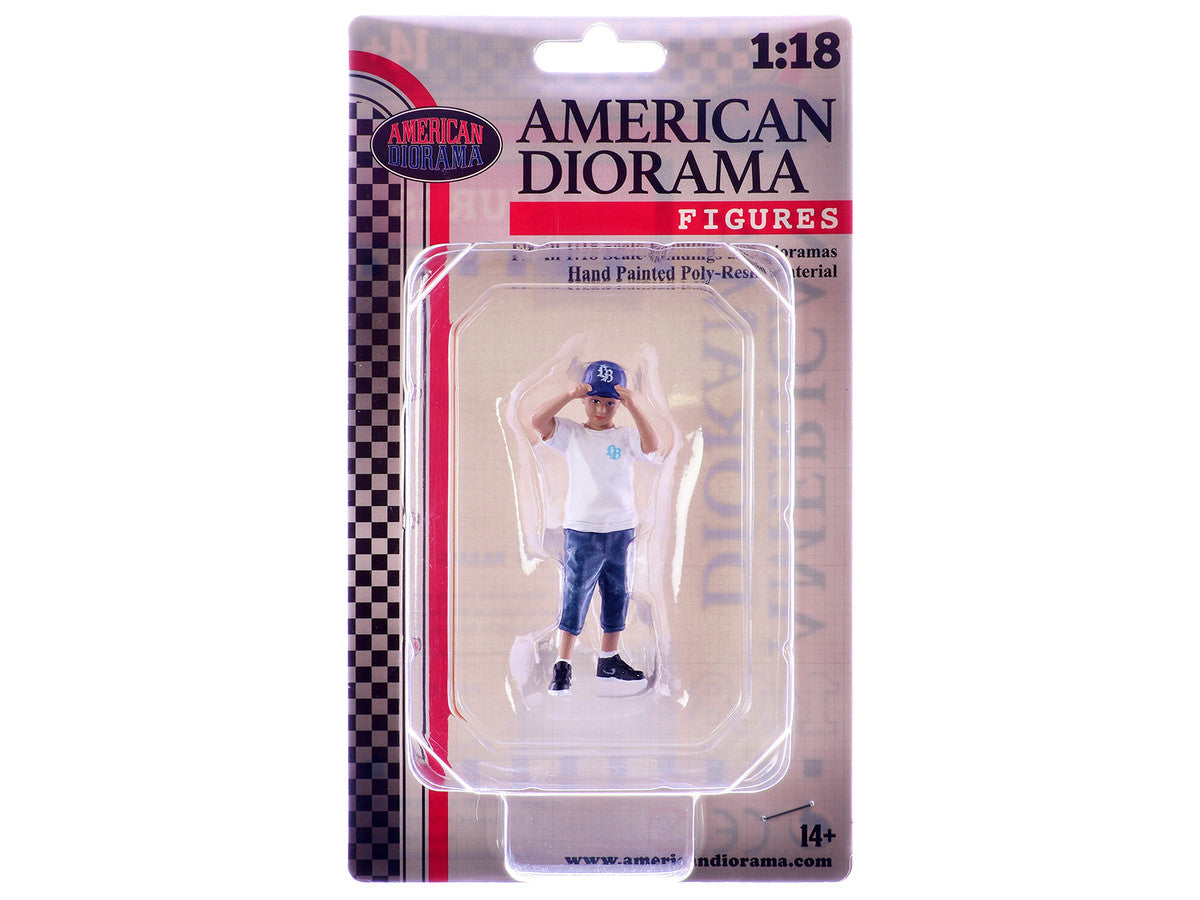 "LB Nation" Figure #6 for 1/18 Scale Models by American Diorama LuxuryLifeWay Online Store