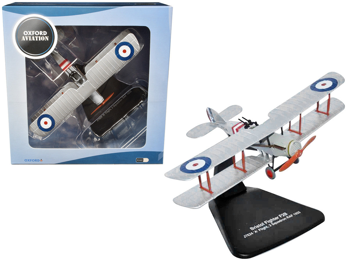 Bristol F2B Fighter Plane "J7624 'A' Flight 2 Squadron RAF" (1925) "Oxford Aviation" Series 1/72 Diecast Model Airplane by Oxford Diecast LuxuryLifeWay Online Store