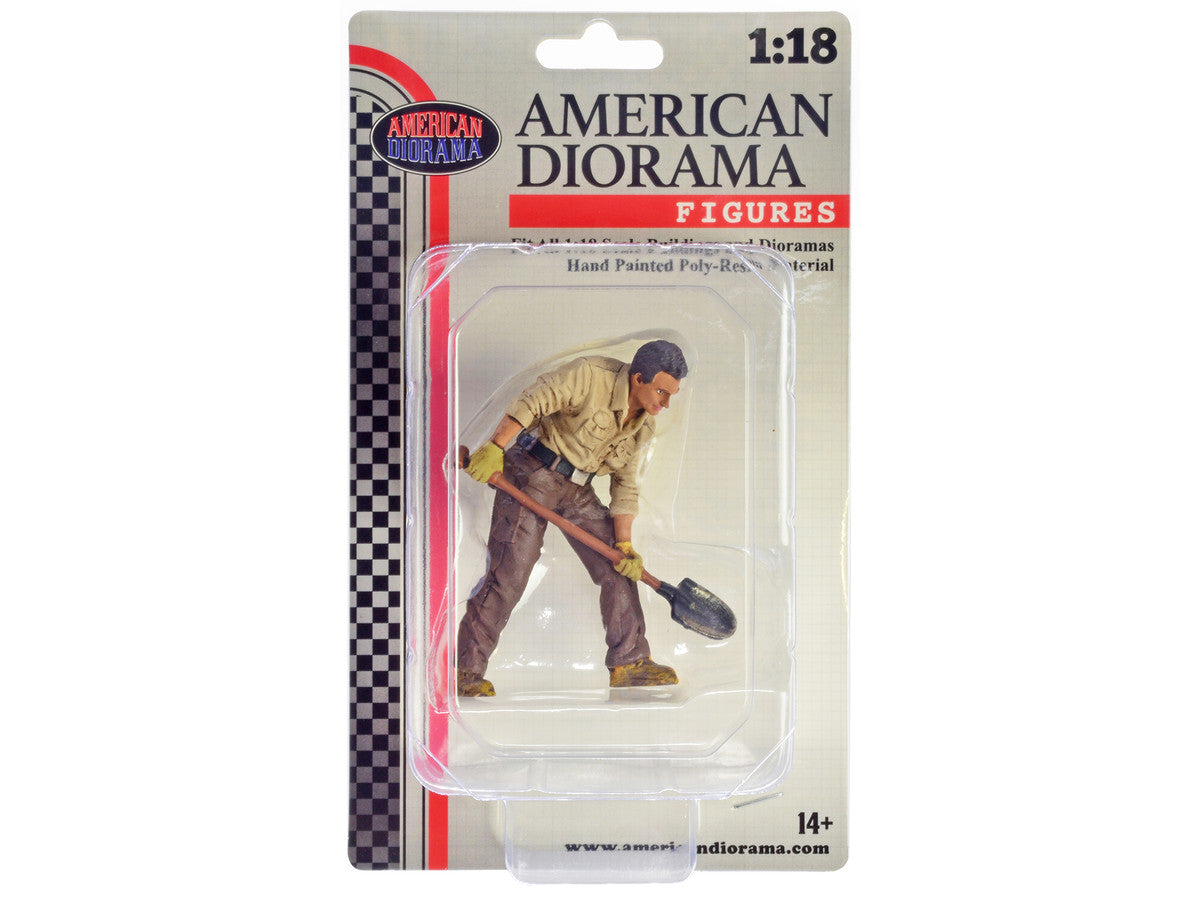 "4X4 Mechanic" Figure 4 for 1/18 Scale Models by American Diorama LuxuryLifeWay Online Store