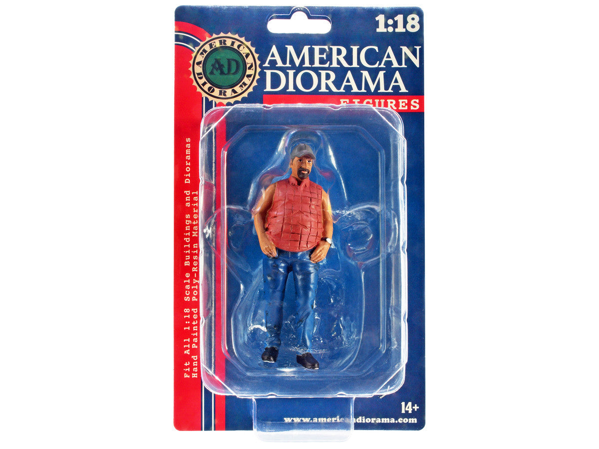 "Campers" Figure 1 for 1/18 Scale Models by American Diorama LuxuryLifeWay Online Store
