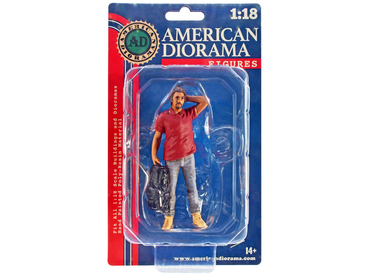 "Campers" Figure 4 for 1/18 Scale Models by American Diorama LuxuryLifeWay Online Store