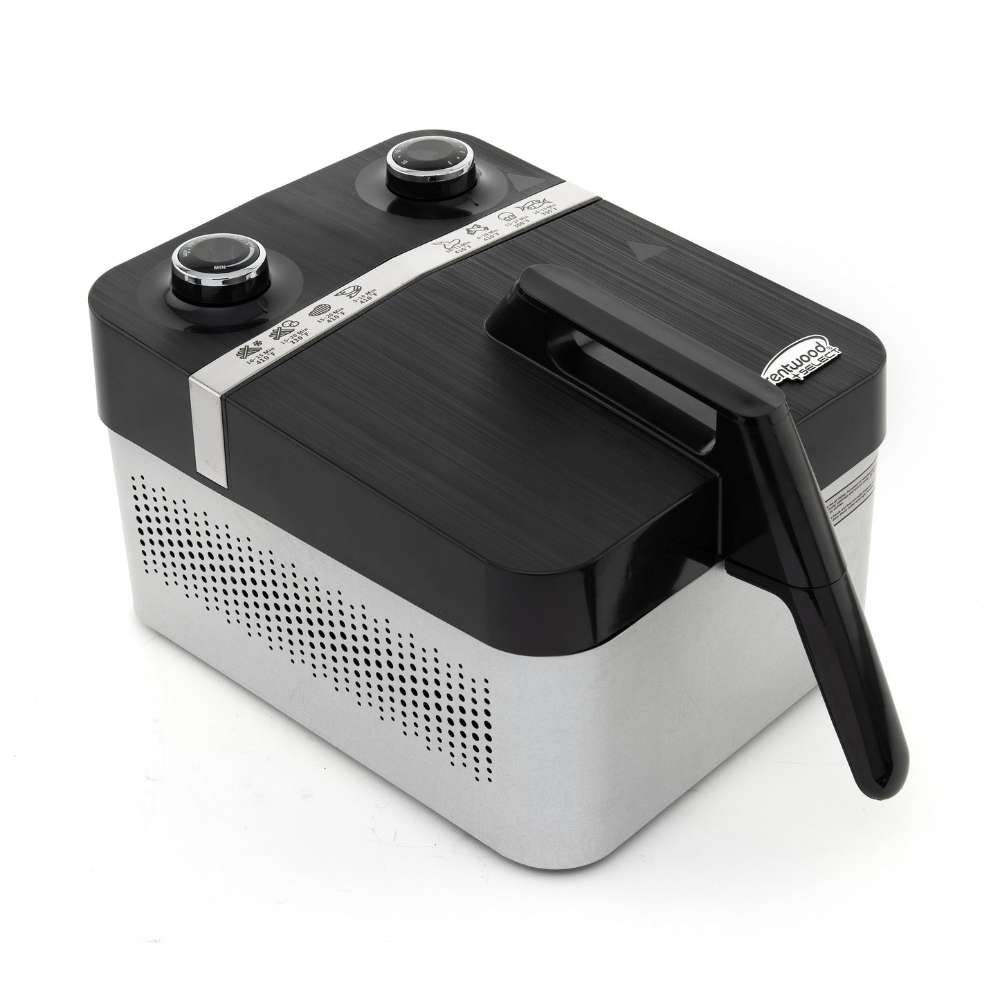 Brentwood Select 3.4 Quart Rapid Electric Air Fryer in Stainless Steel LuxuryLifeWay Online Store