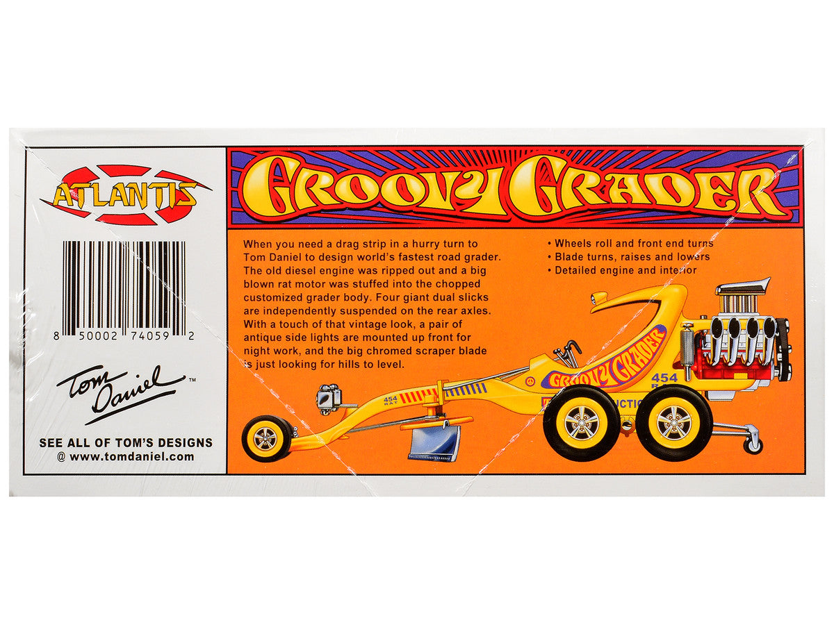 Skill 2 Model Kit Tom Daniel's Groovy Grader Dragster 1/24 Scale Model by Atlantis LuxuryLifeWay Online Store