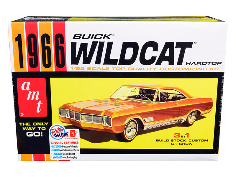 Skill 2 Model Kit 1966 Buick Wildcat Hardtop 3 in 1 Kit 1/25 Scale Model by AMT LuxuryLifeWay Online Store