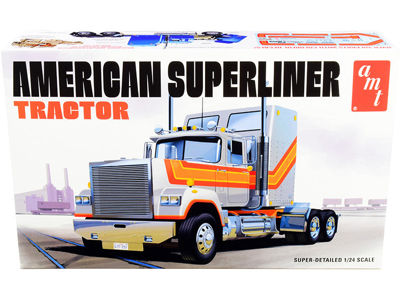 Skill 3 Model Kit American Superliner Semi Tractor 1/24 Scale Model by AMT LuxuryLifeWay Online Store