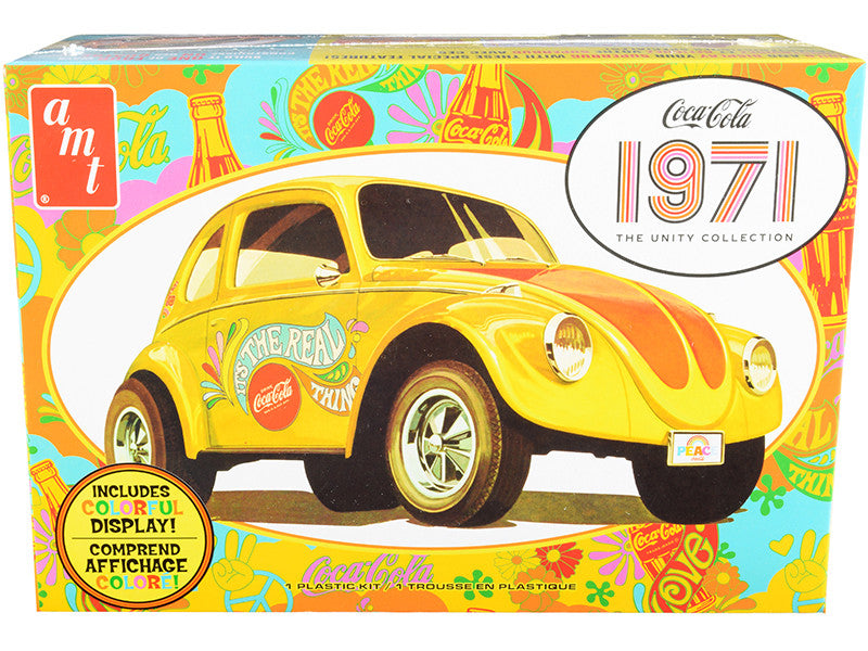 Skill 3 Model Kit Volkswagen Superbug Gasser "Coca-Cola" 1971 The Unity Collection 1/25 Scale Model by AMT LuxuryLifeWay Online Store