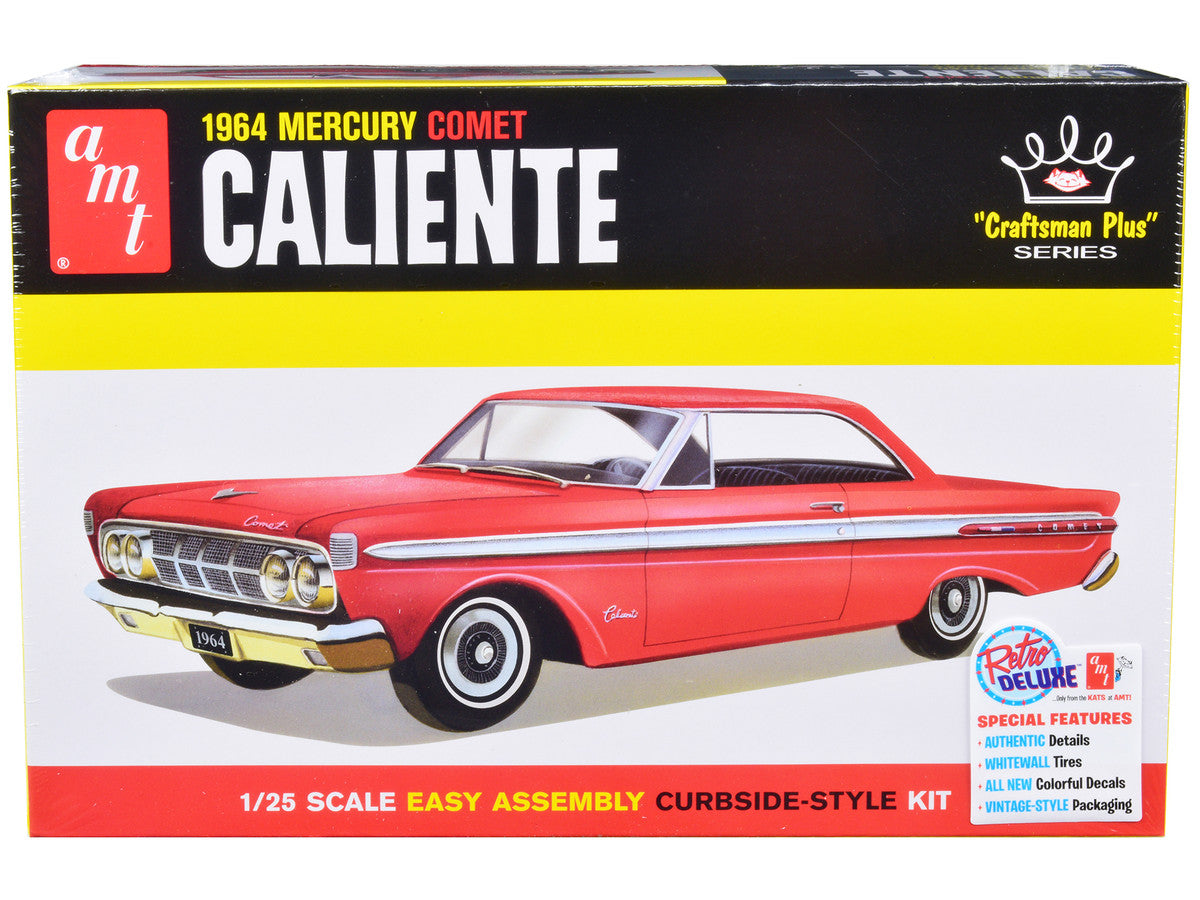 Skill 2 Model Kit 1964 Mercury Comet Caliente "Craftsman Plus" Series 1/25 Scale Model by AMT LuxuryLifeWay Online Store