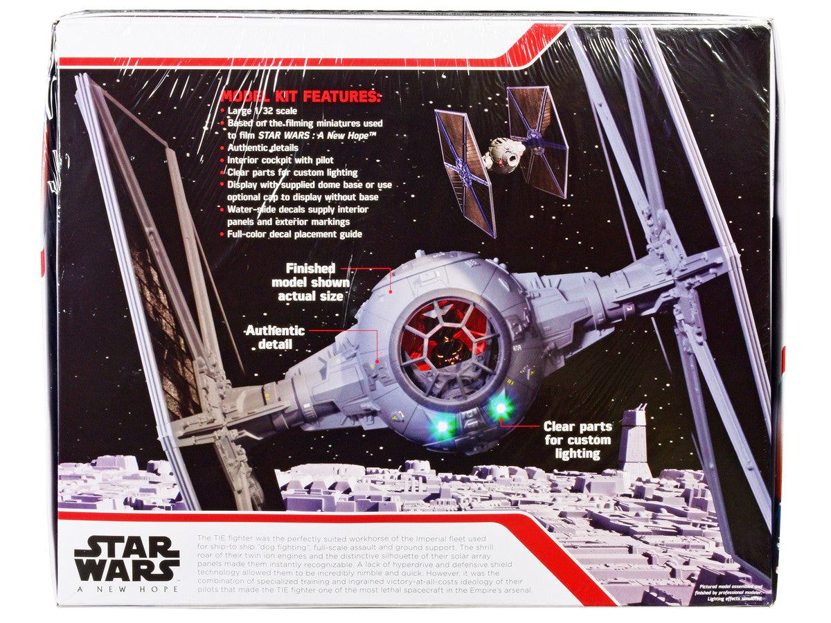 Skill 2 Model Kit Tie Fighter "Star Wars: Episode IV – A New Hope" (1977) Movie 1/32 Scale Model by AMT LuxuryLifeWay Online Store