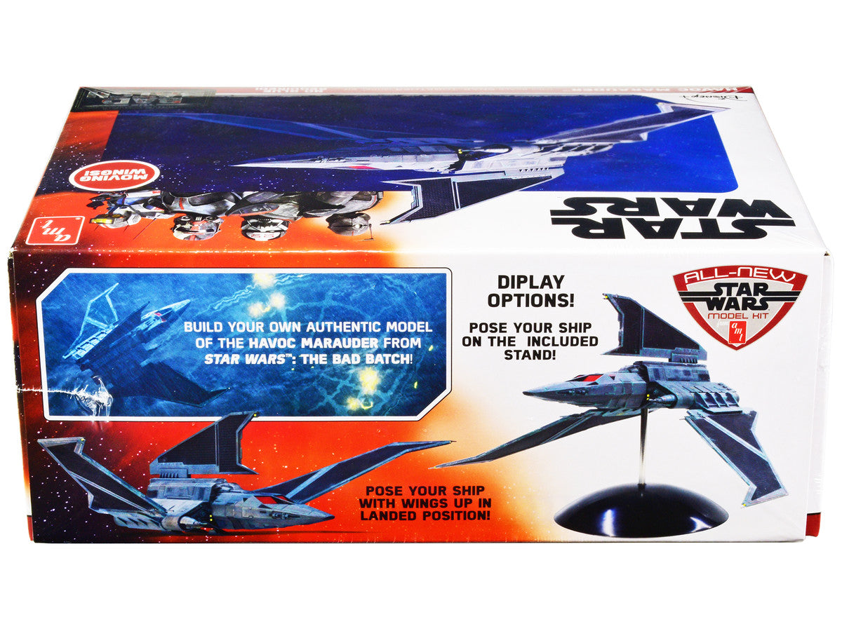Skill 2 Model Kit Havoc Marauder Space Ship "Star Wars: The Bad Batch" (2021-Current) TV Series 1/144 Scale Model by AMT LuxuryLifeWay Online Store