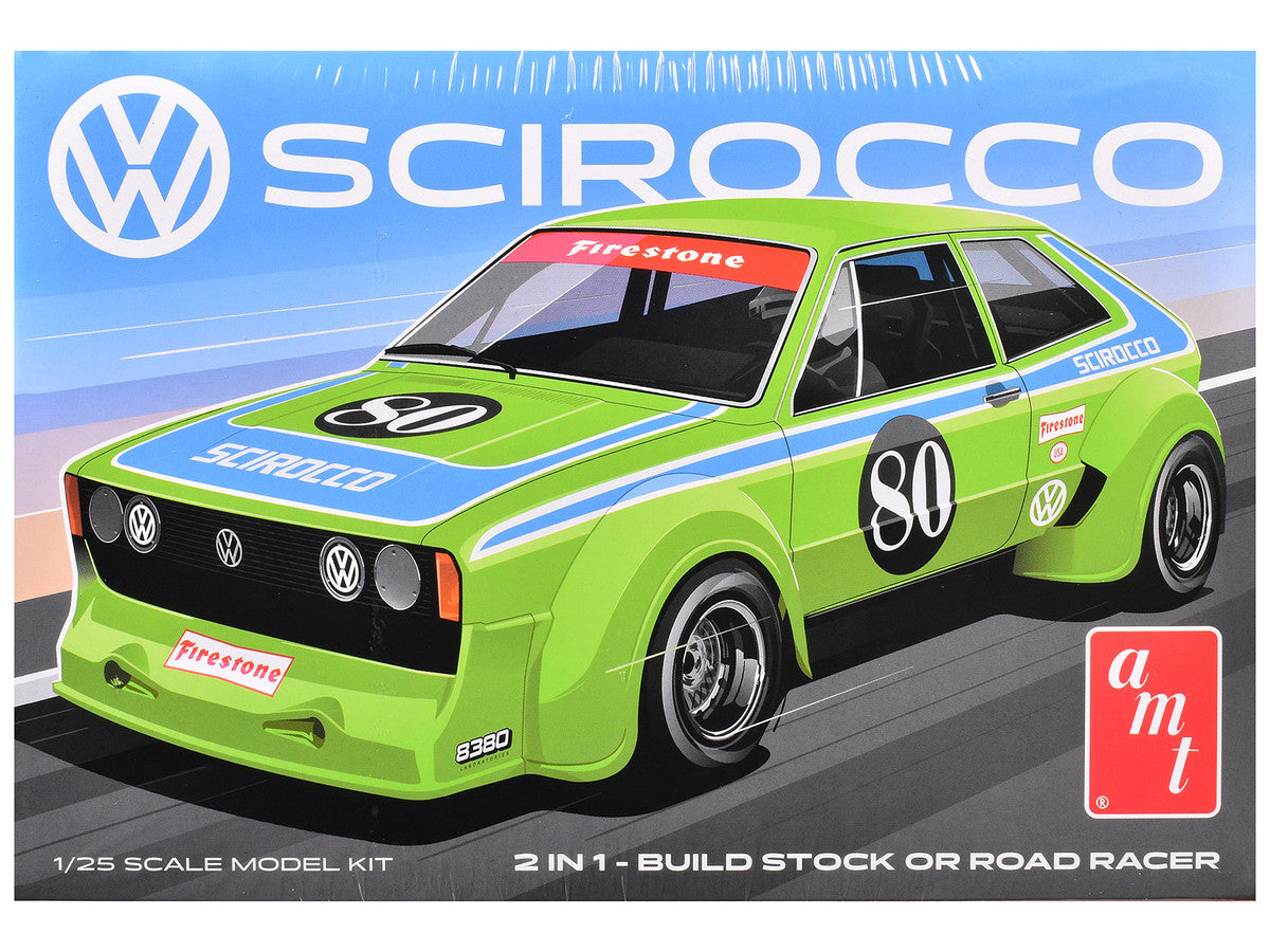 Skill 2 Model Kit Volkswagen Scirocco "T/A Champ" 1/25 Scale Model by AMT LuxuryLifeWay Online Store