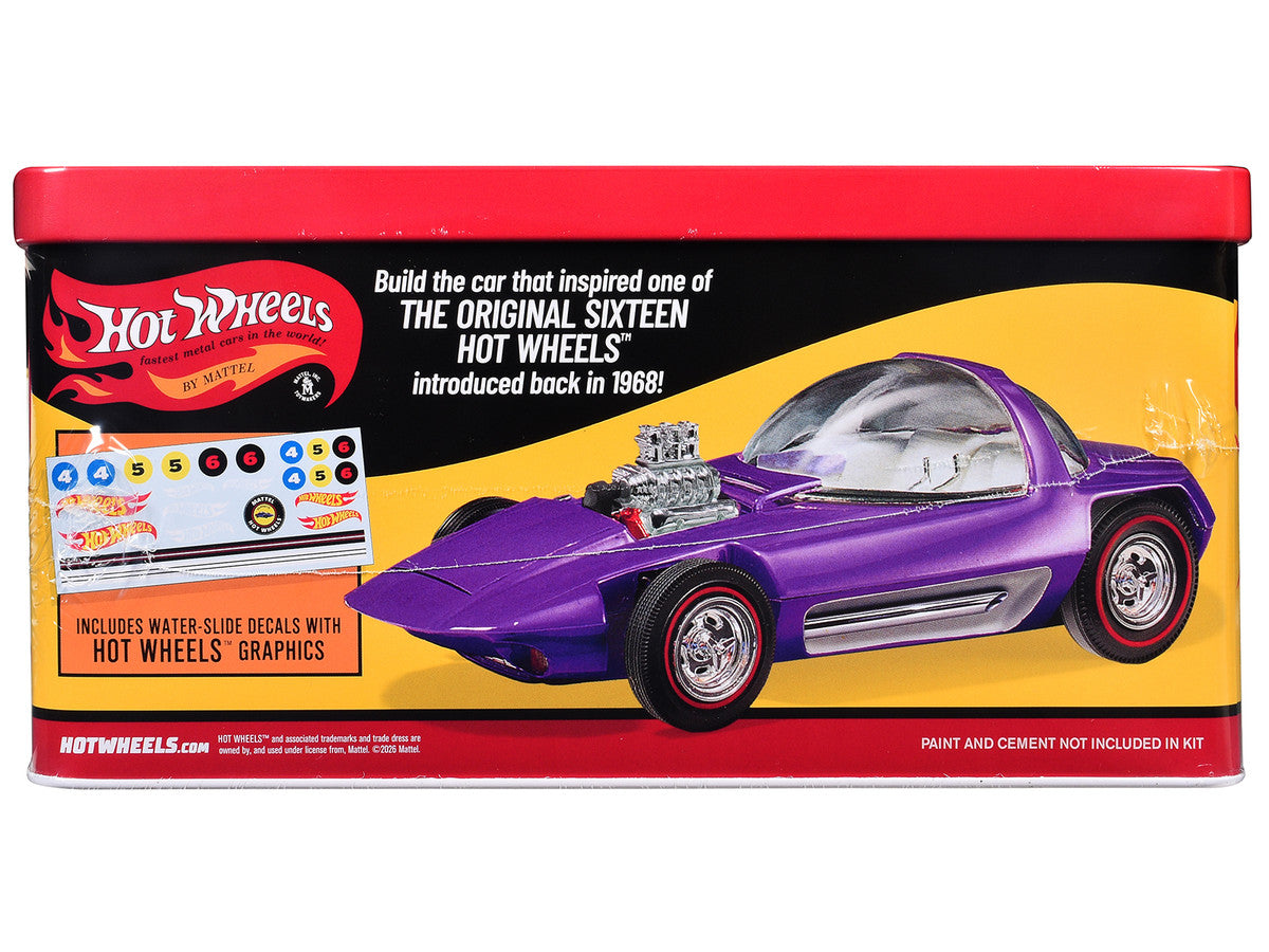 Skill 2 Model Kit Hot Wheels Silhouette with Collector Tin 1/25 Scale Model by AMT LuxuryLifeWay Online Store