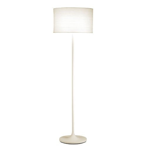 Modern Floor Lamp with White Paper Drum Shade LuxuryLifeWay Online Store