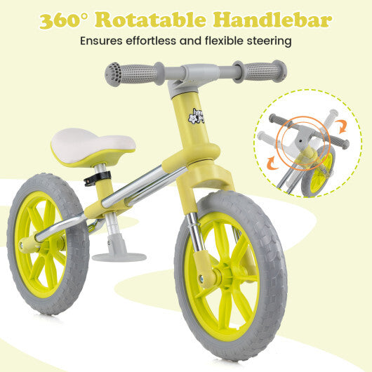 2-Piece Toddler Bike Set: Balance Bike & Tricycle with Basket LuxuryLifeWay Online Store