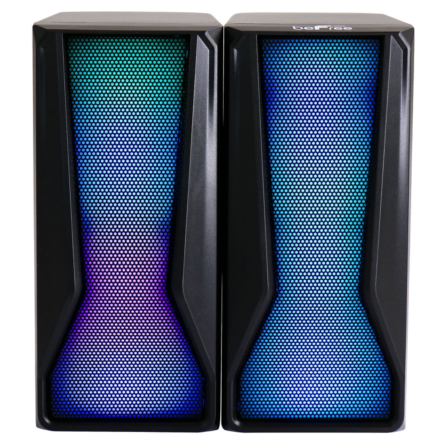 beFree Sound Color LED Dual Gaming Speakers LuxuryLifeWay Online Store