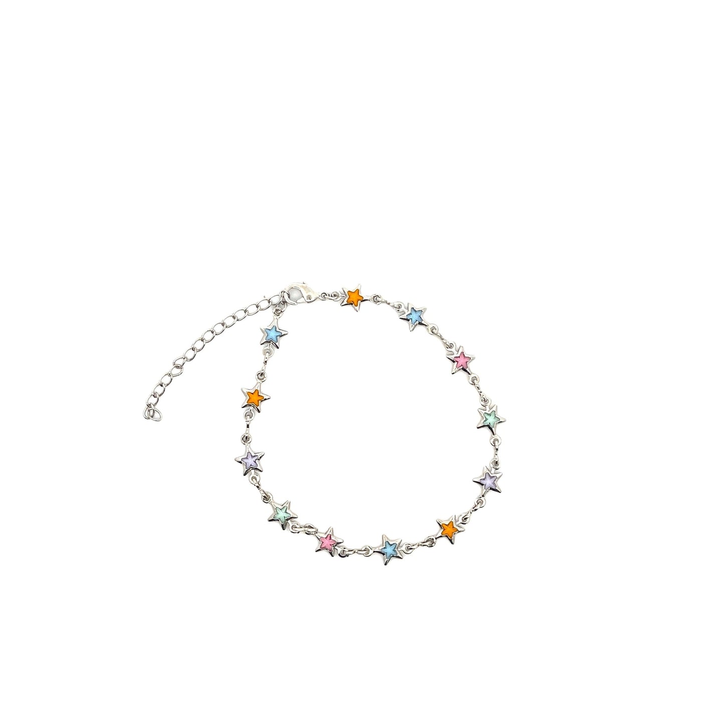 Multicolor Star CZ Stone Charm Necklace (G13/I150/E274) LuxuryLifeWay Online Store
