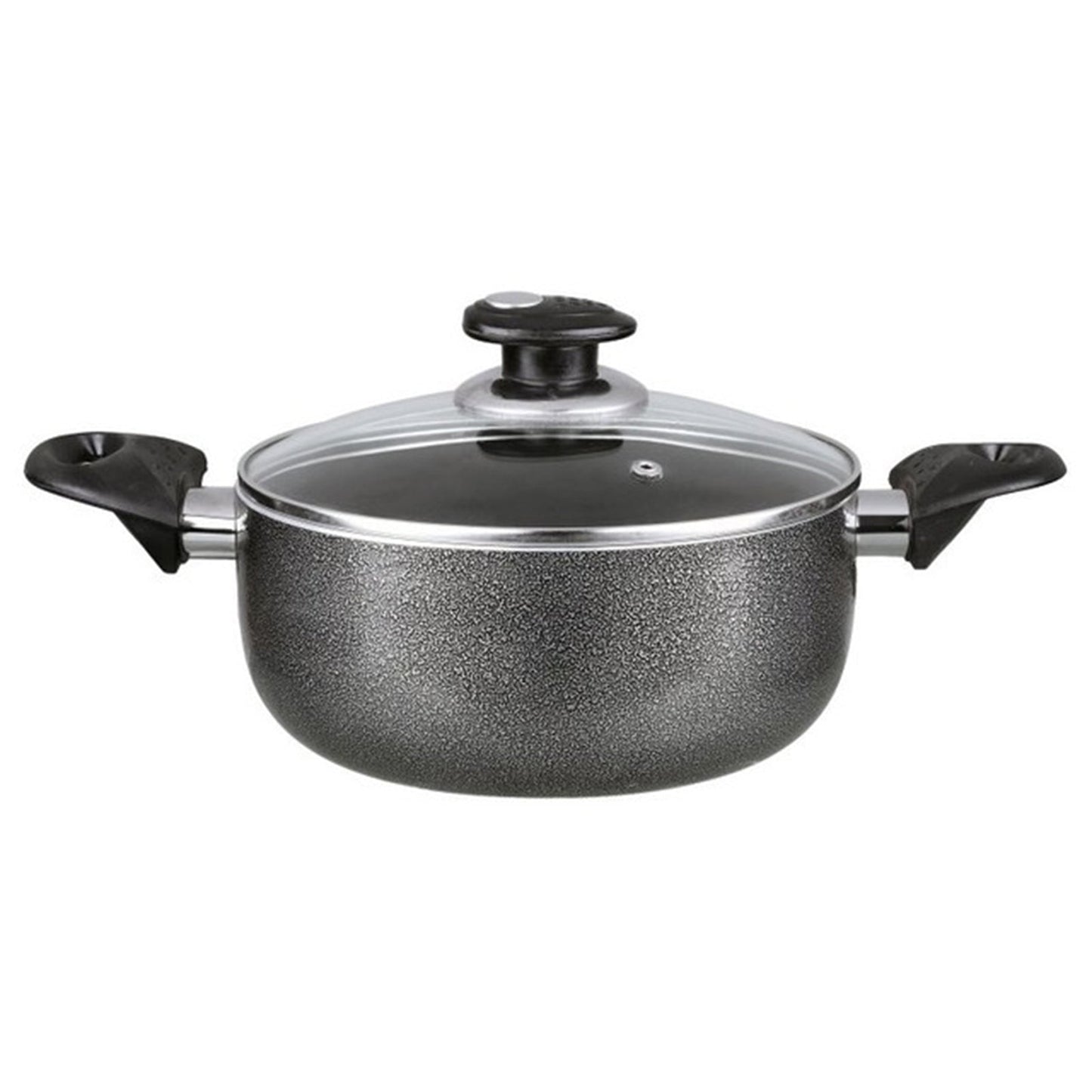 Brentwood Dutch Oven Aluminum Non-Stick 5 Qt-Gray LuxuryLifeWay Online Store
