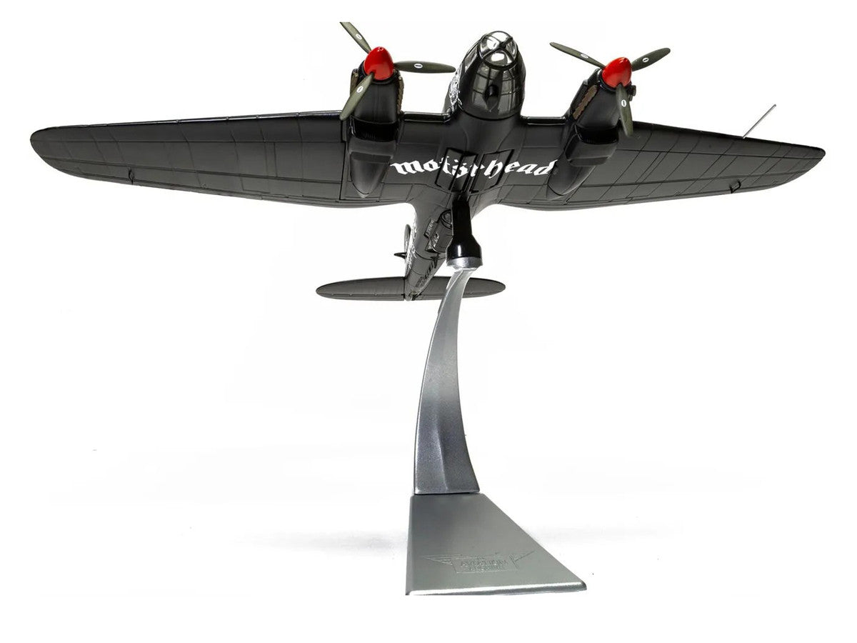 Heinkel He III Bomber Aircraft "Motorhead" Black with Graphicss 1/72 Diecast Model by Corgi LuxuryLifeWay Online Store
