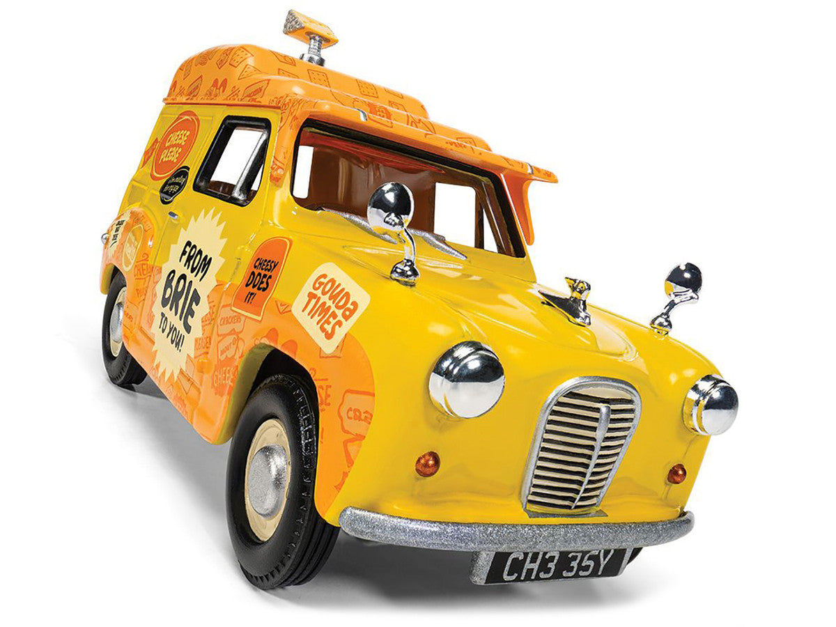 Austin A35 Van RHD (Right Hand Drive) Yellow "Cheese Please" "Wallace & Gromit" Diecast Model Car by Corgi LuxuryLifeWay Online Store