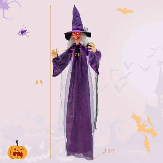 Hanging Halloween Decoration with Pre-Recorded Phrases LuxuryLifeWay Online Store