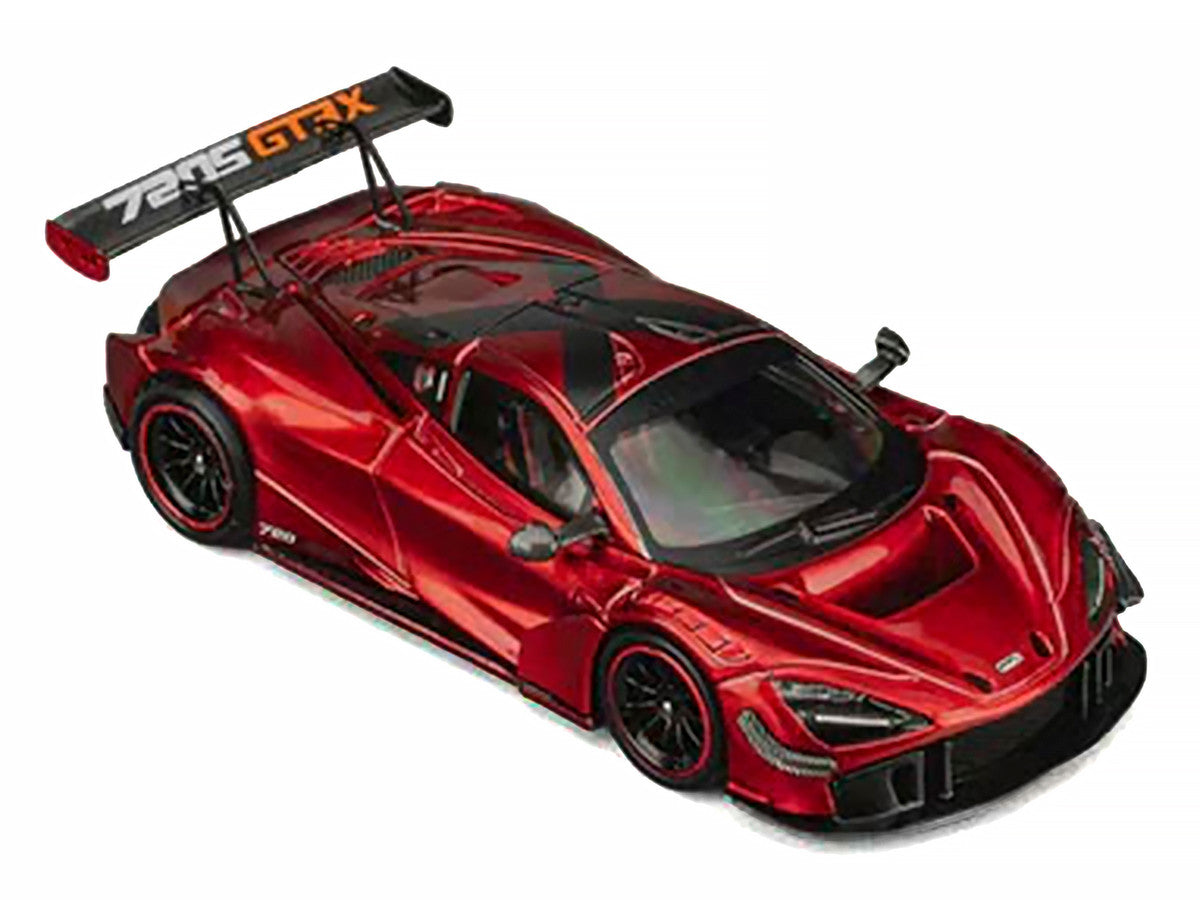 McLaren 720S GT3X Red Metallic 1/64 Diecast Model Car by CM Model LuxuryLifeWay Online Store