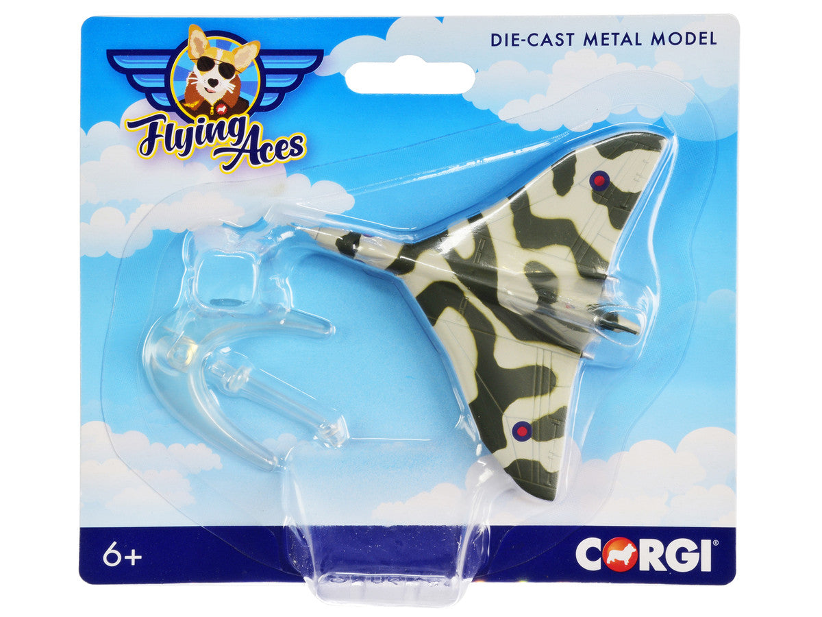 Avro Vulcan Strategic Bomber Aircraft "RAF" "Flying Aces" Series Diecast Model by Corgi LuxuryLifeWay Online Store