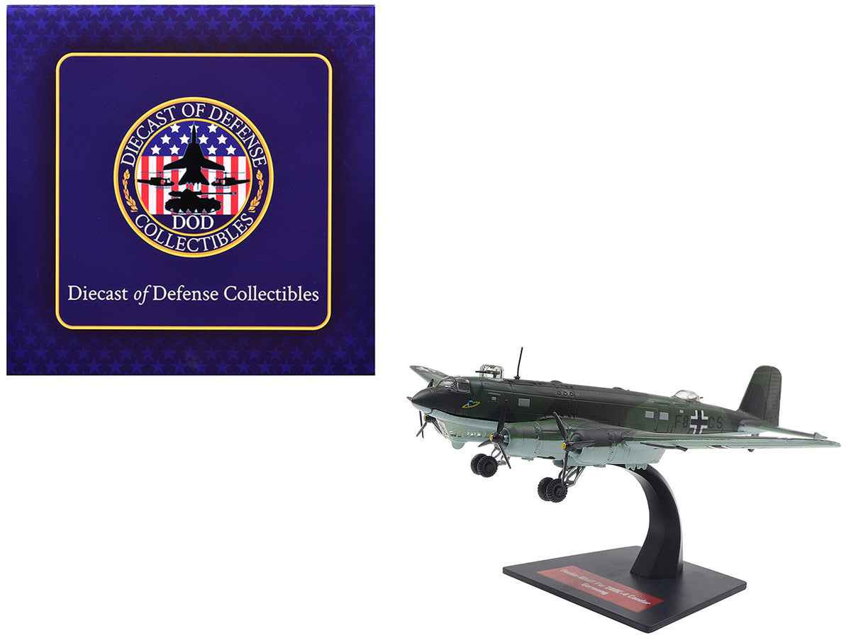 Focke-Wulf Fw 200C-4 Condor Aircraft "German Luftwaffe" 1/144 Diecast Model by Diecast of Defense LuxuryLifeWay Online Store