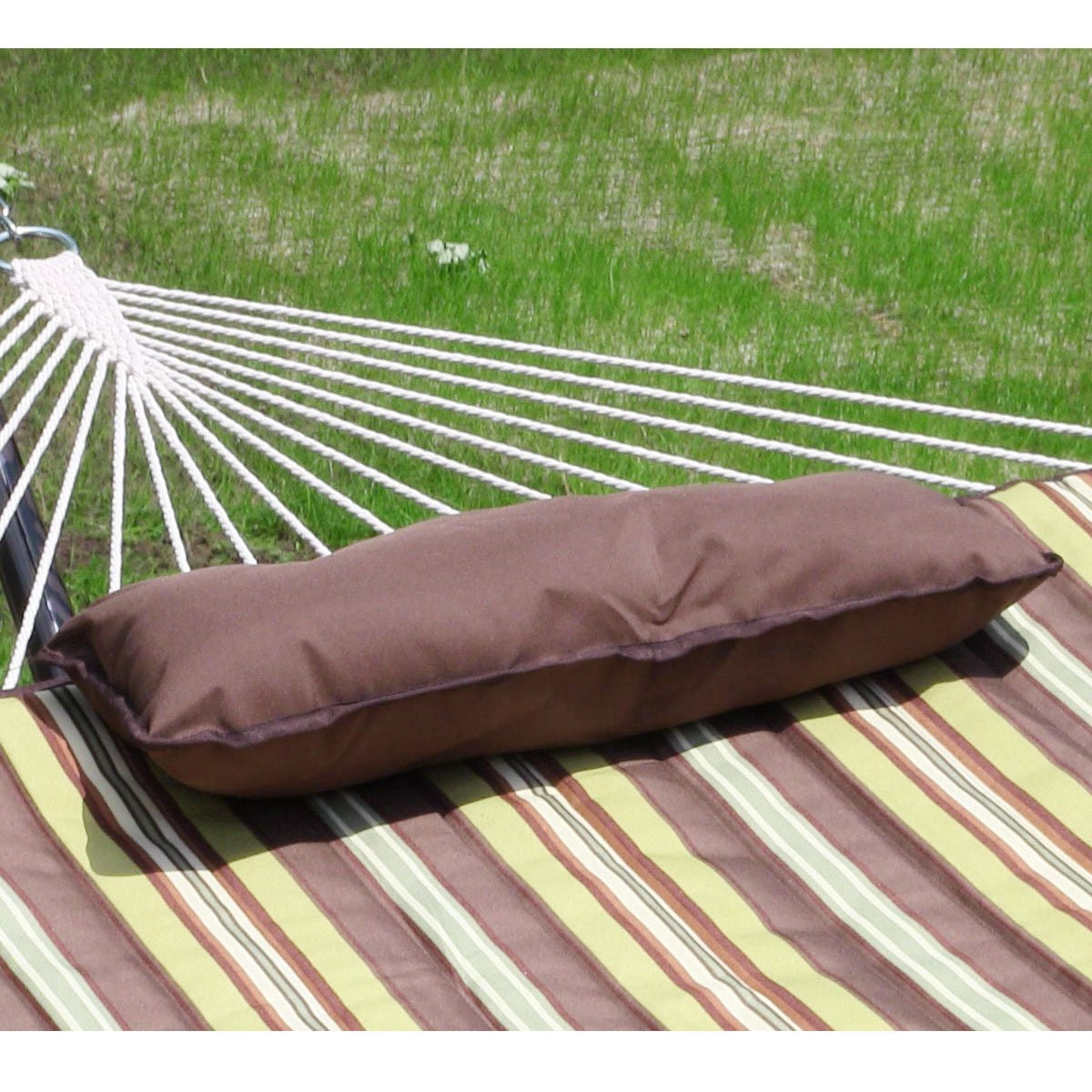 Rope Hammock Set with Stand Pad and Pillow 55 x 144-inch - Desert Stripe LuxuryLifeWay Online Store