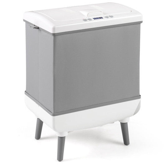 35L Large Towel Warmer with Heating and Drying Modes for Bathroom-Beige LuxuryLifeWay Online Store