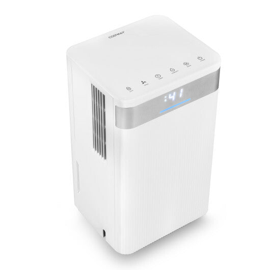 32 Pints 2000 Sq.ft Quiet Dehumidifier for Home with 3 Modes-White LuxuryLifeWay Online Store