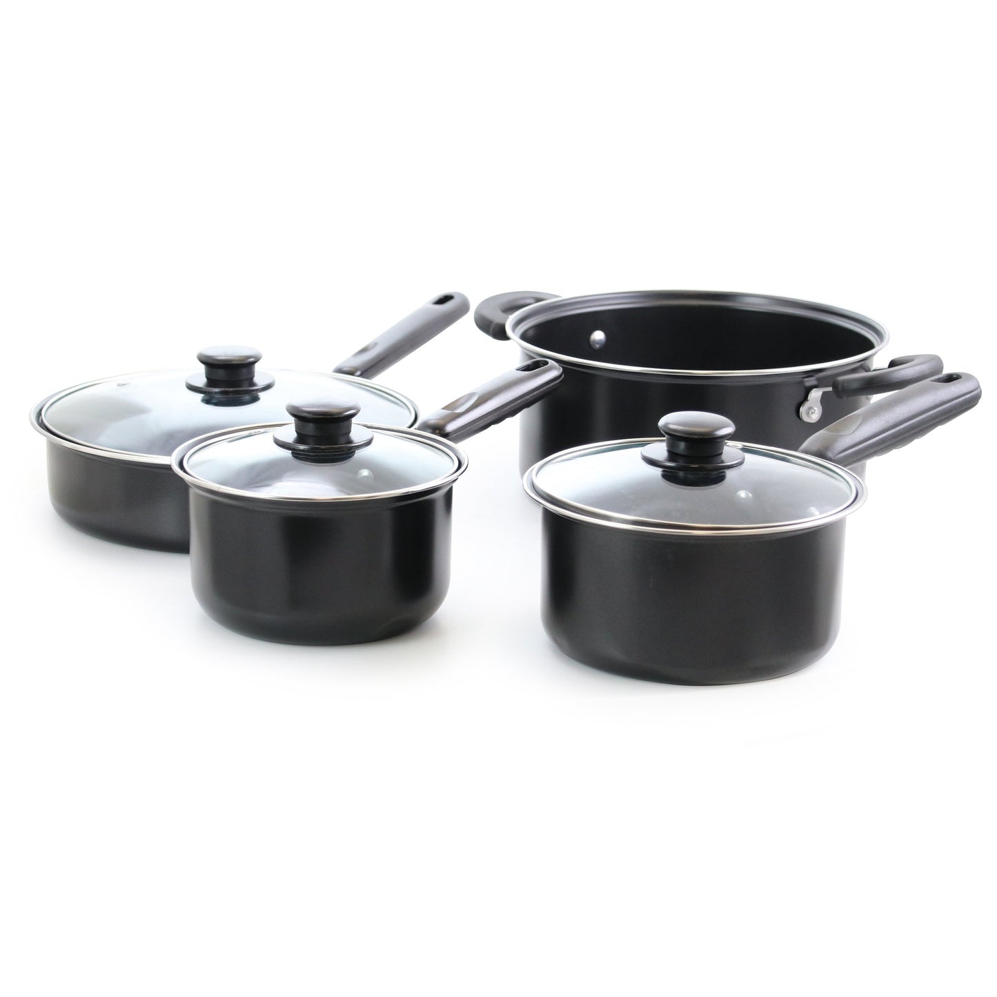 Better Chef 7 Piece Deluxe Non-Stick Cookware Set in Black LuxuryLifeWay Online Store