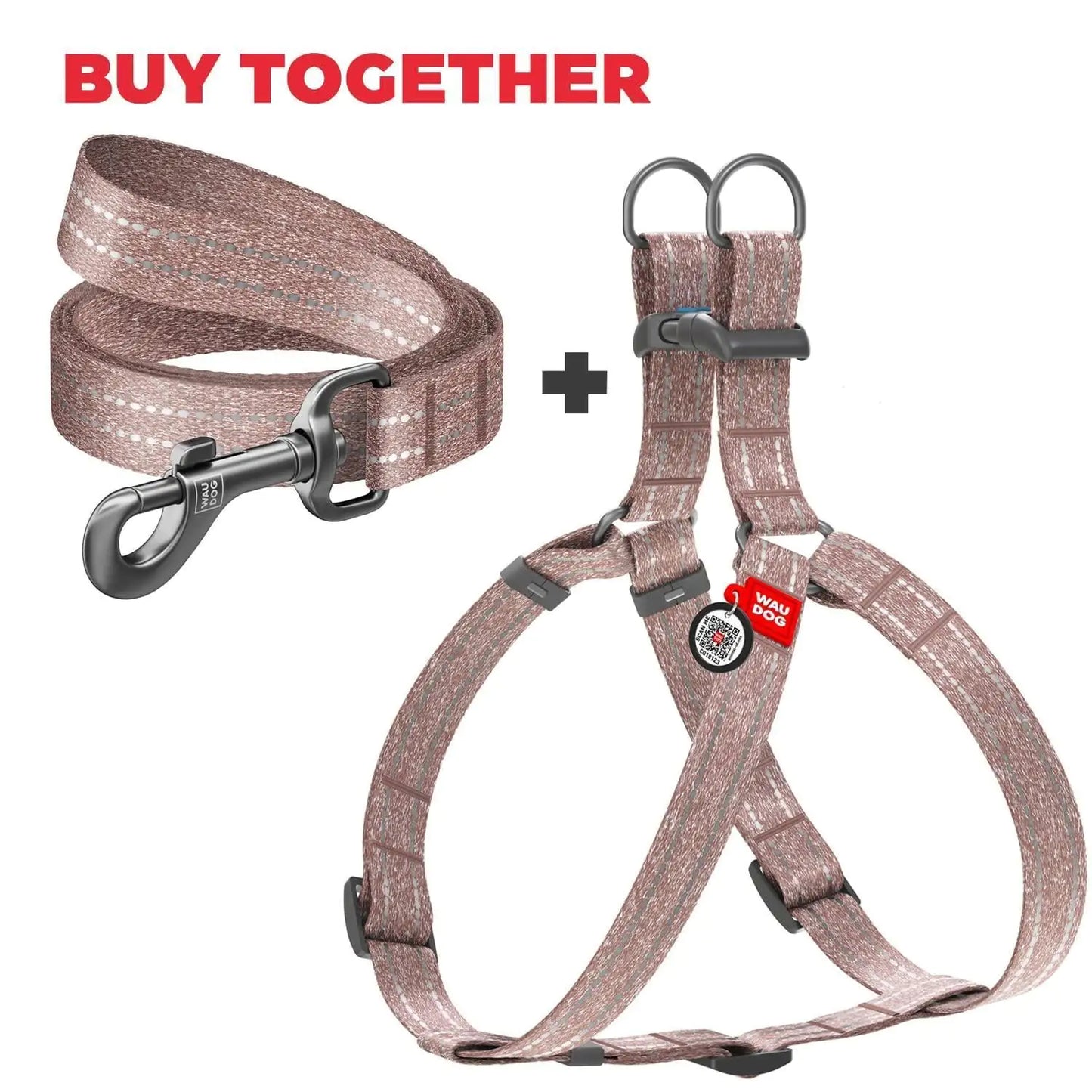 Brown Cotton Dog Harness Eco Friendly Adjustable for Large Dogs L Size 2735 in Best YouTube Store
